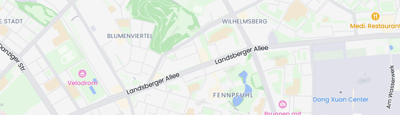 Karte mit dem ungefähren Standort