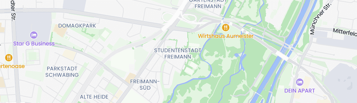 Karte mit dem ungefähren Standort