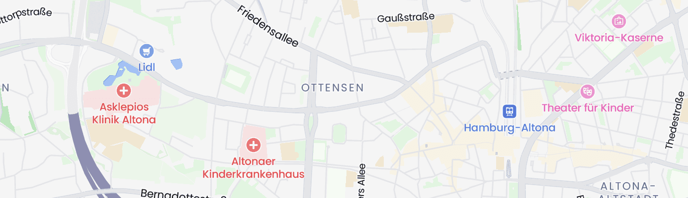 Karte mit dem ungefähren Standort