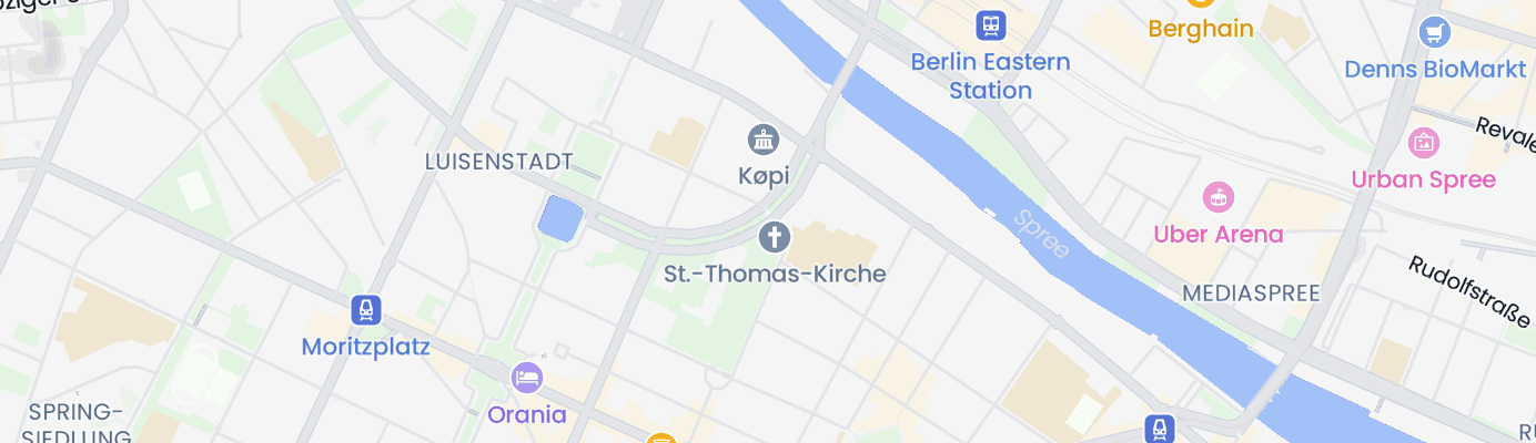 Karte mit dem ungefähren Standort