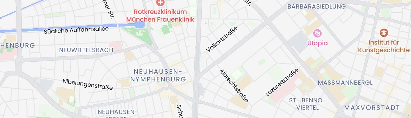 Karte mit dem ungefähren Standort
