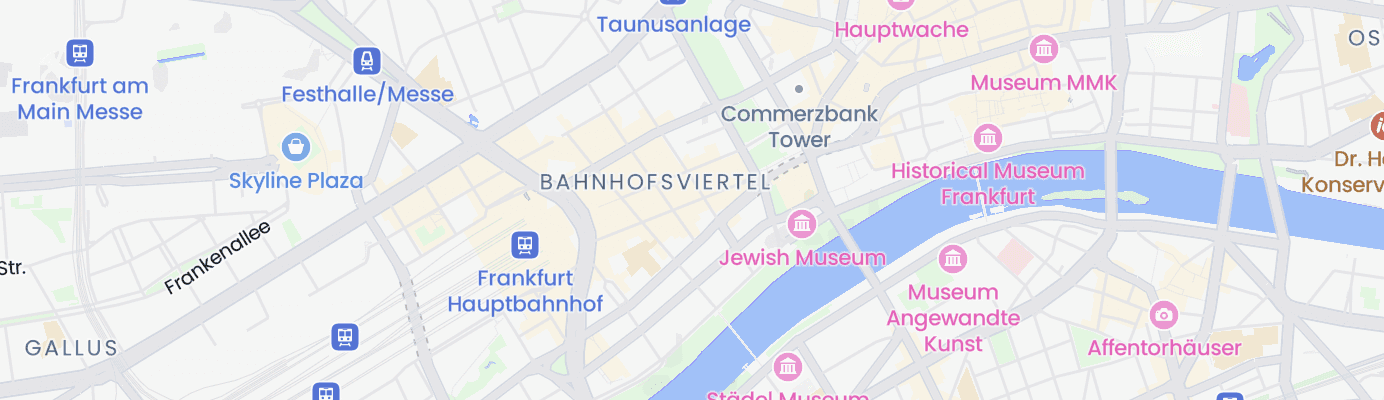 Map showing the approximate location