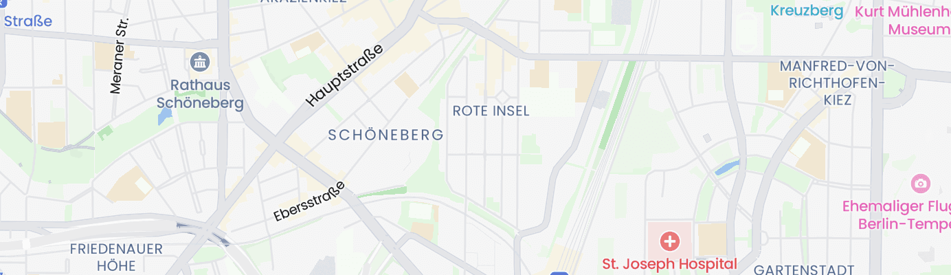 Karte mit dem ungefähren Standort