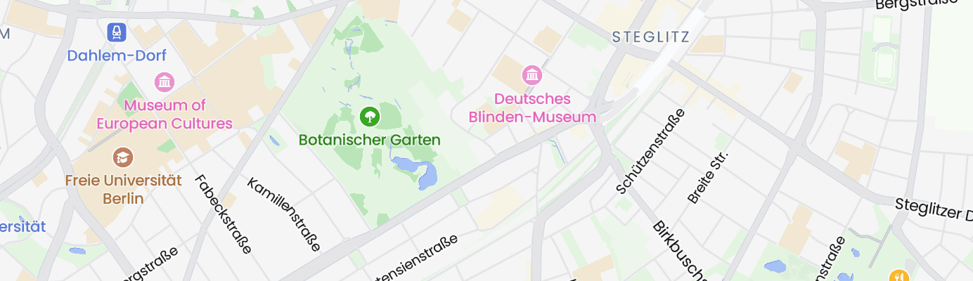 Karte mit dem ungefähren Standort