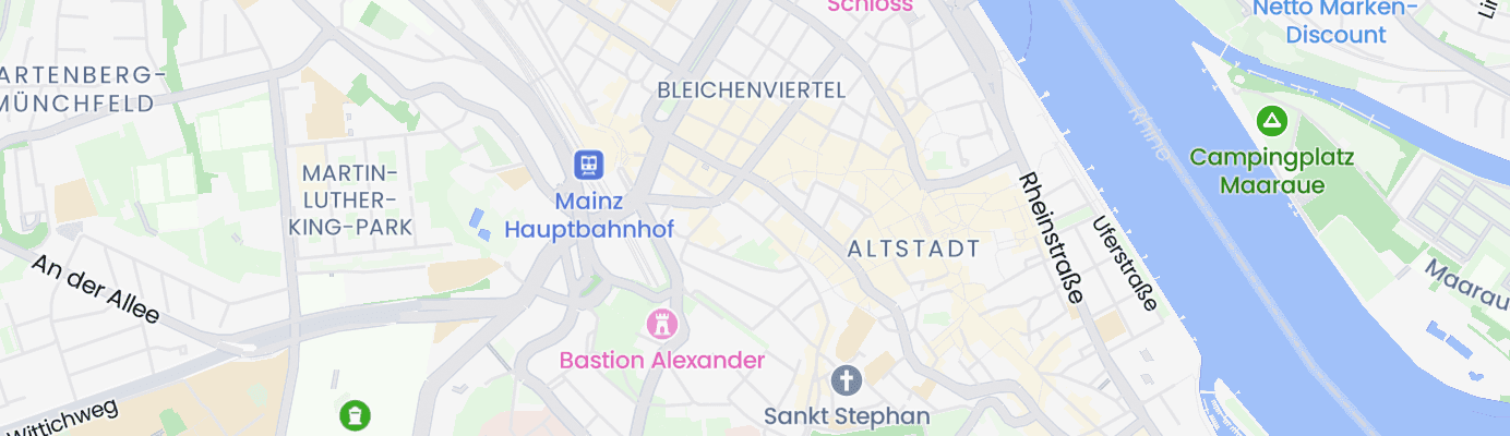 Map showing the approximate location
