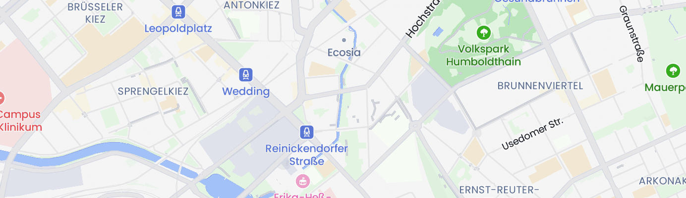 Karte mit dem ungefähren Standort