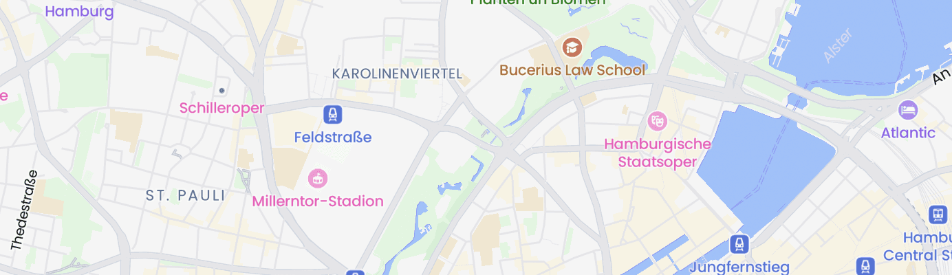 Karte mit dem ungefähren Standort
