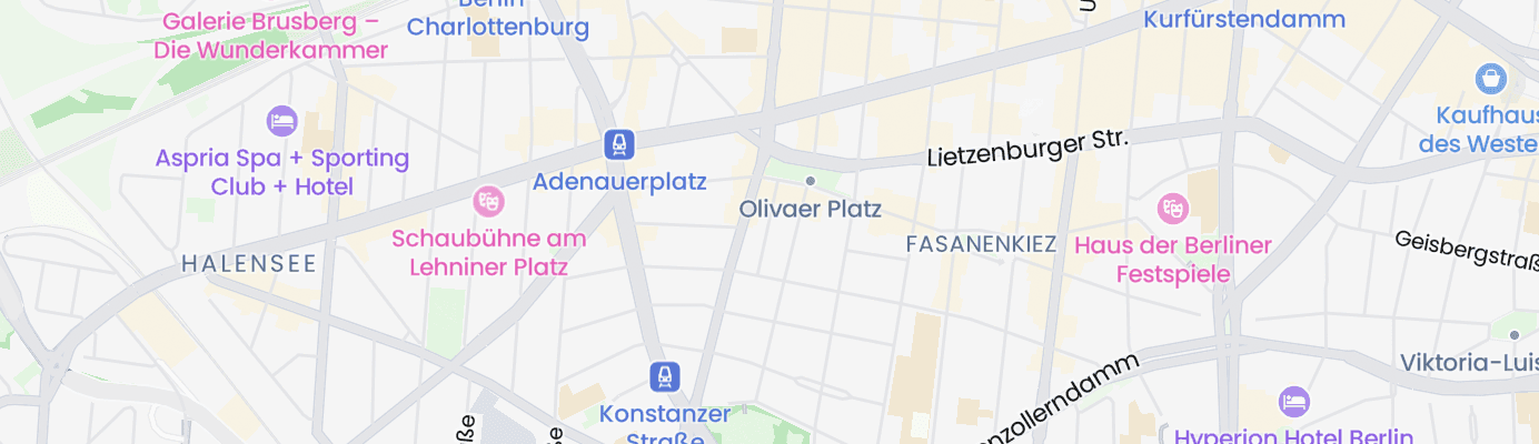 Karte mit dem ungefähren Standort