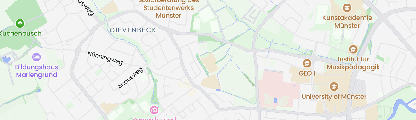 Karte mit dem ungefähren Standort