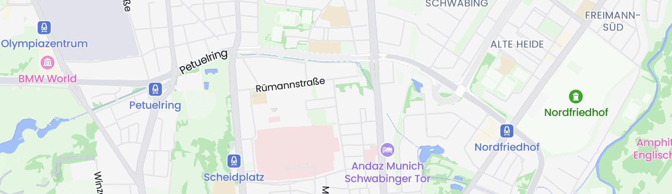 Karte mit dem ungefähren Standort