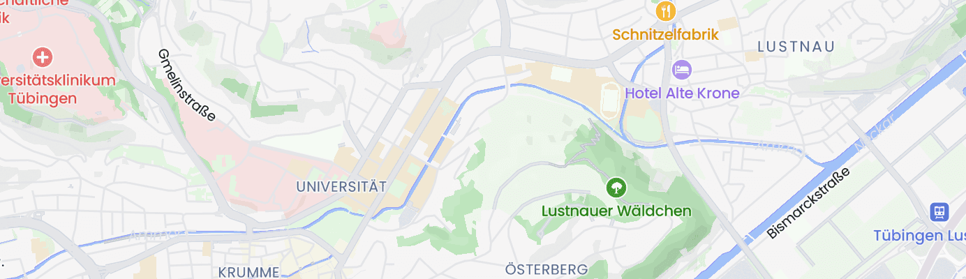 Karte mit dem ungefähren Standort