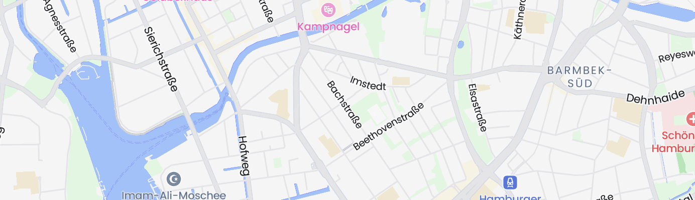Karte mit dem ungefähren Standort