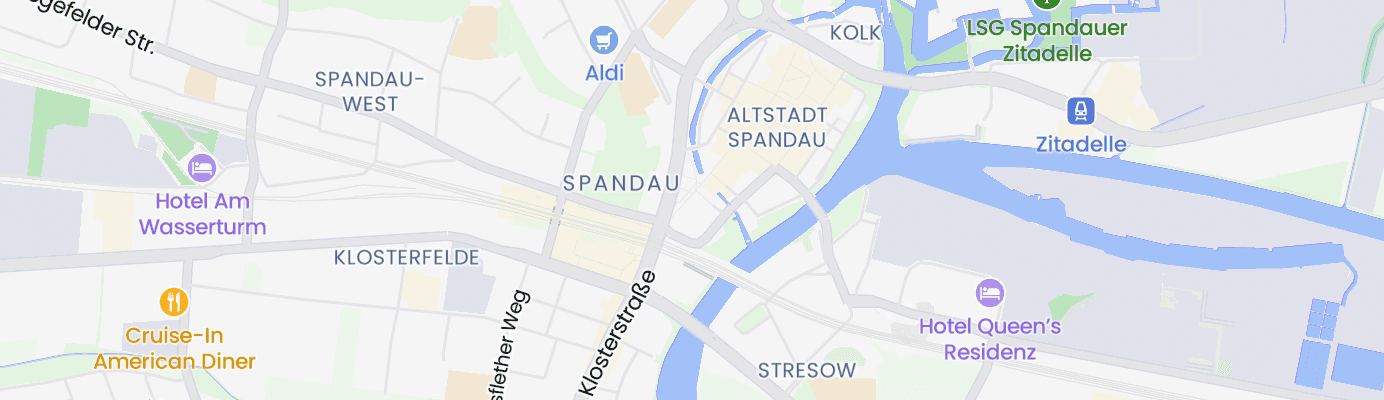 Karte mit dem ungefähren Standort