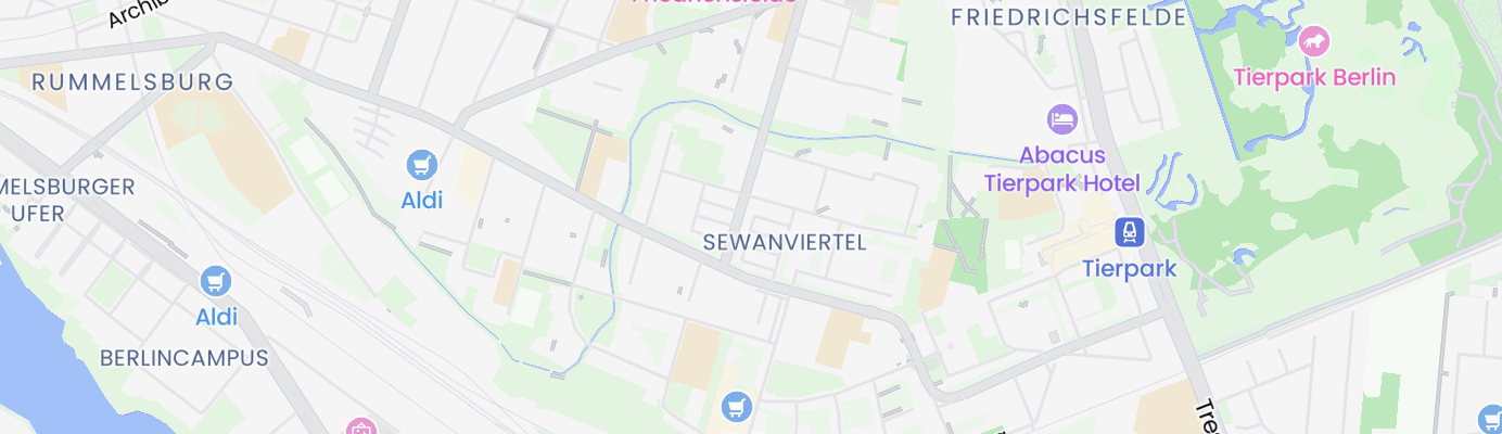 Karte mit dem ungefähren Standort