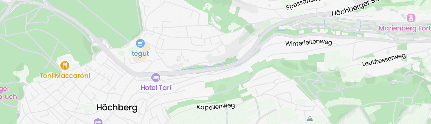 Karte mit dem ungefähren Standort