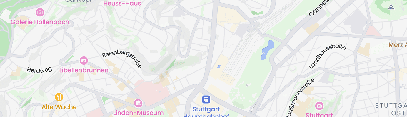 Karte mit dem ungefähren Standort
