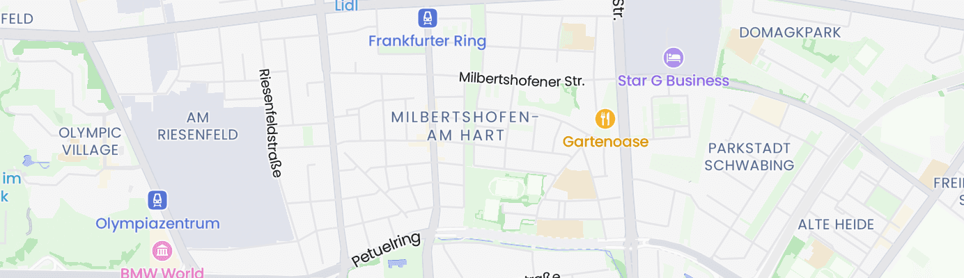 Karte mit dem ungefähren Standort