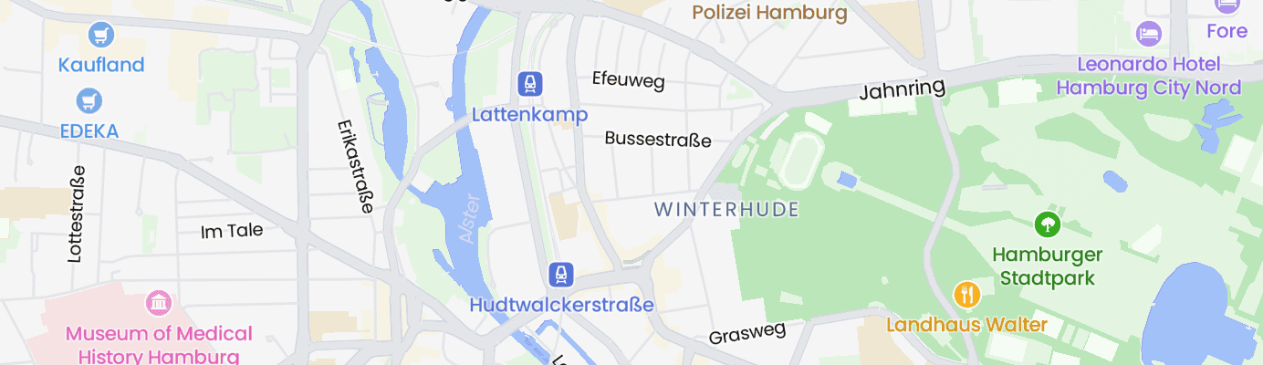 Karte mit dem ungefähren Standort