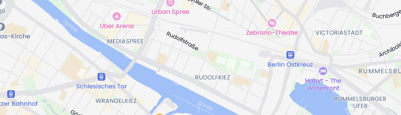 Karte mit dem ungefähren Standort
