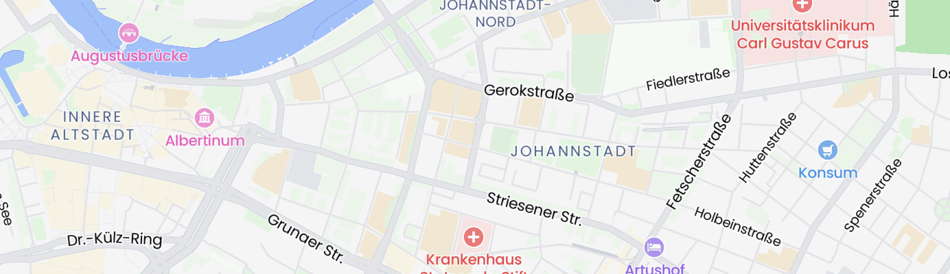 Karte mit dem ungefähren Standort