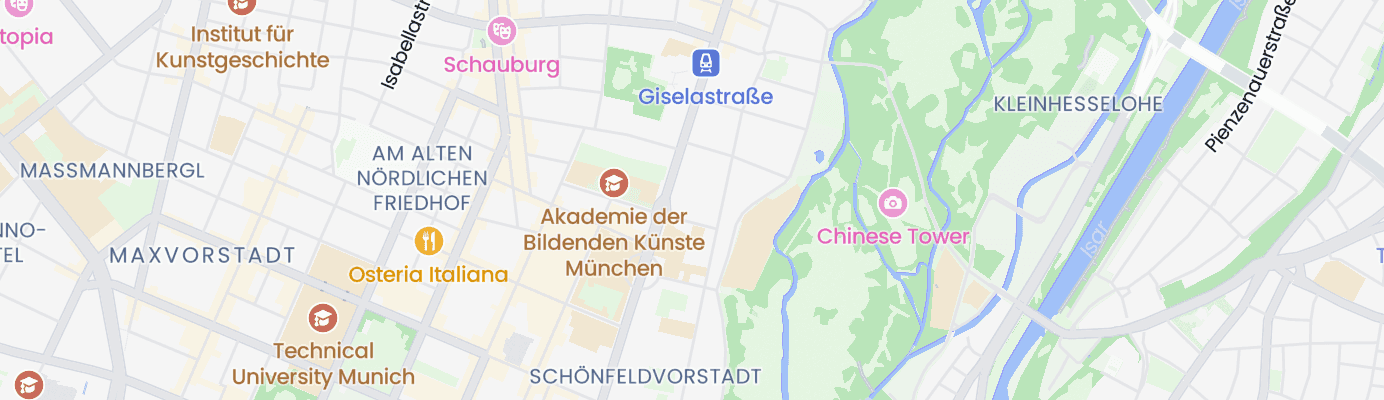 Karte mit dem ungefähren Standort