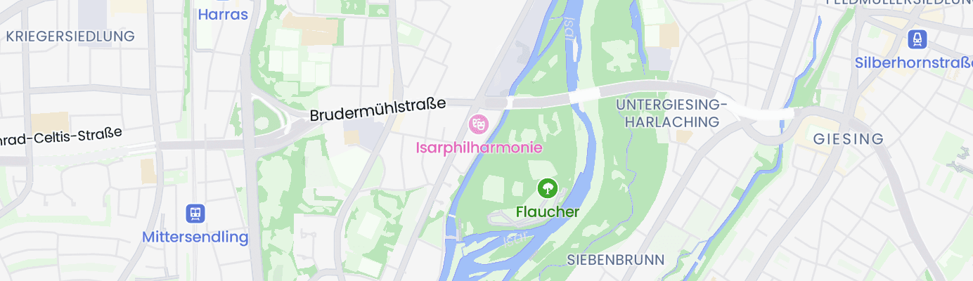 Karte mit dem ungefähren Standort