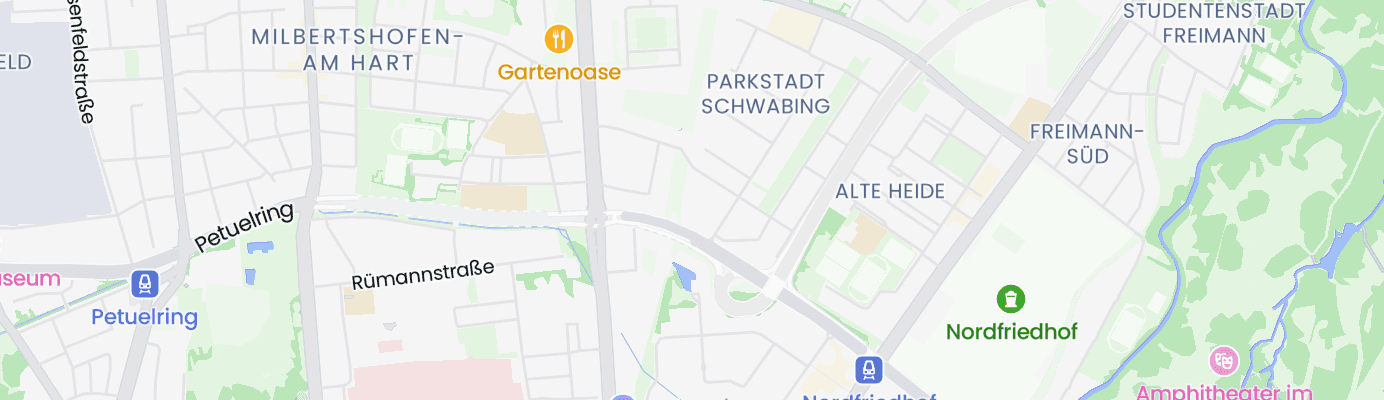 Karte mit dem ungefähren Standort