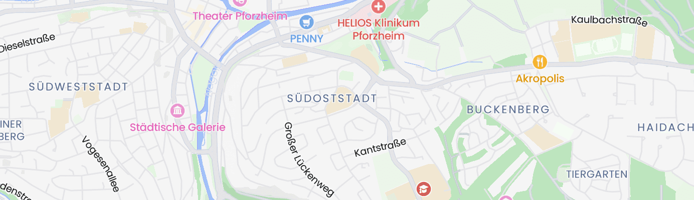 Karte mit dem ungefähren Standort