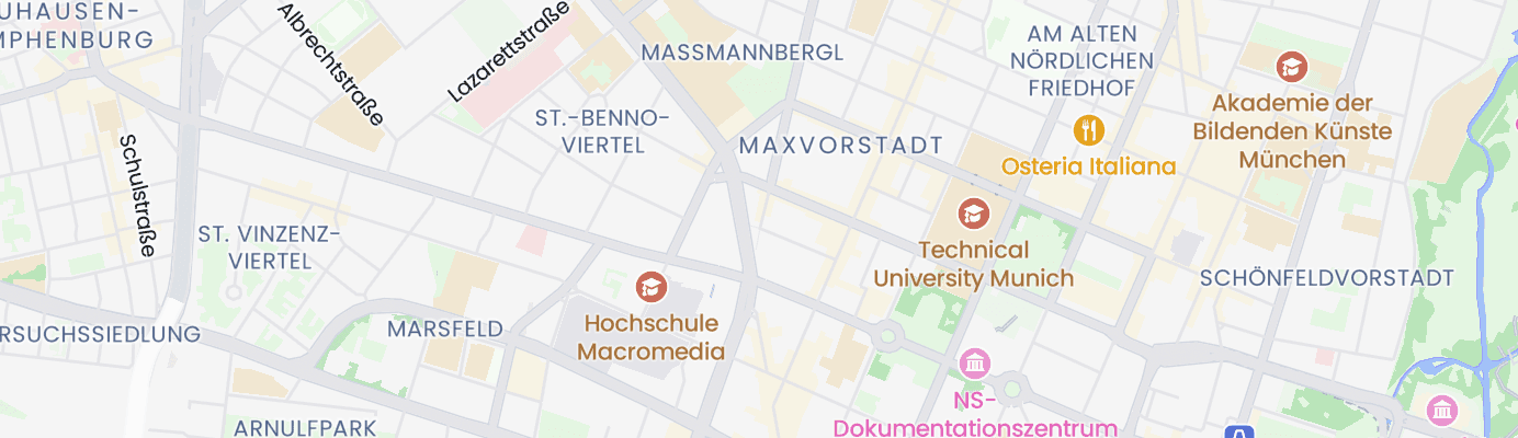 Karte mit dem ungefähren Standort