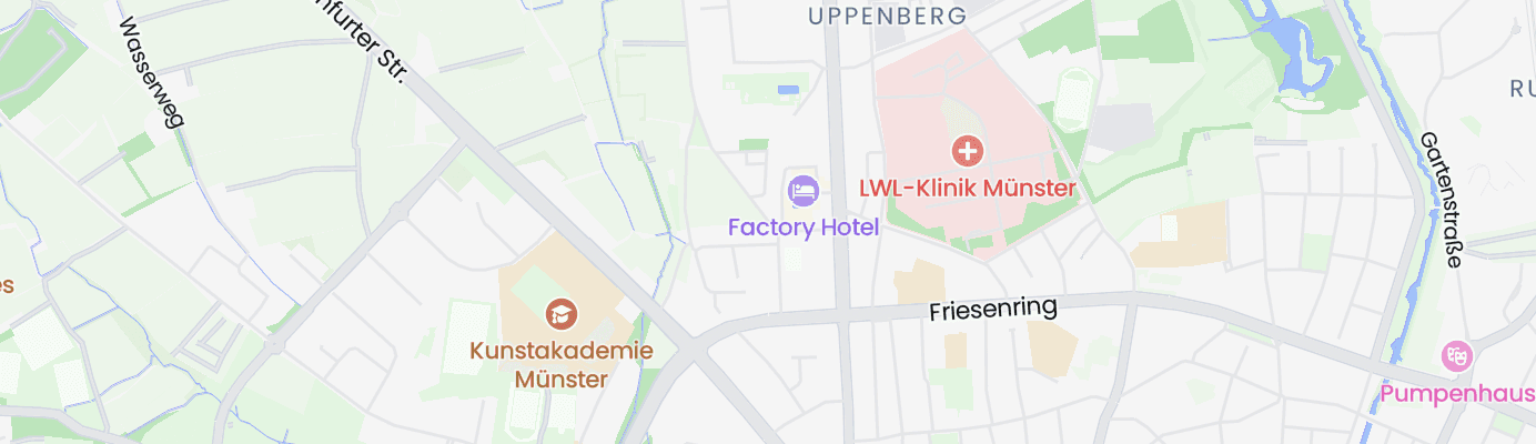 Karte mit dem ungefähren Standort