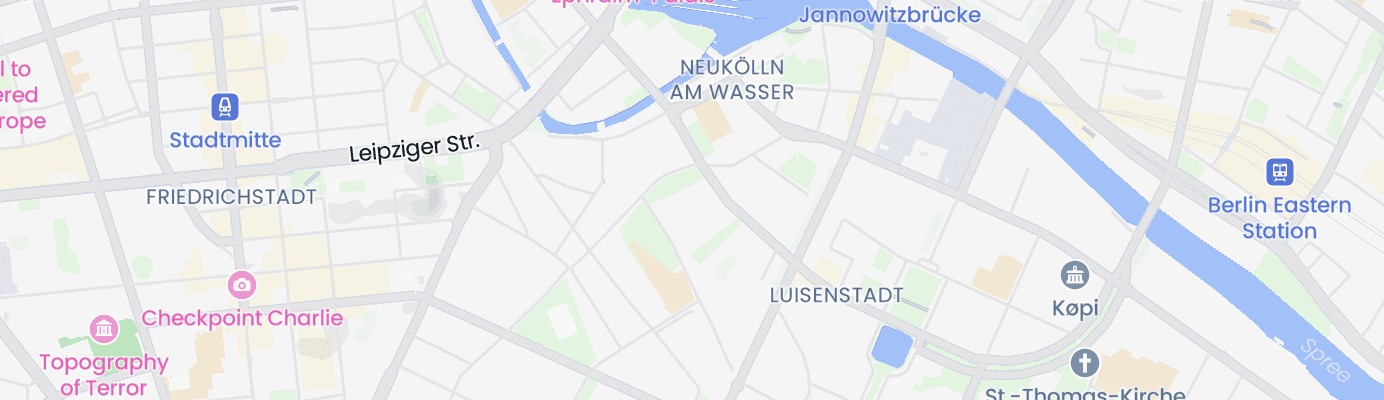 Karte mit dem ungefähren Standort