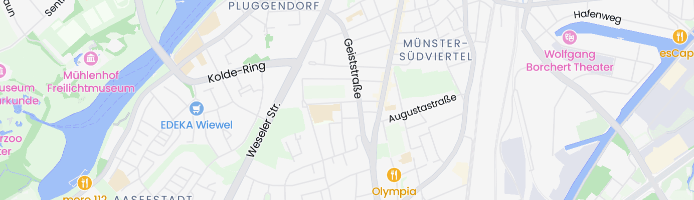 Map showing the approximate location