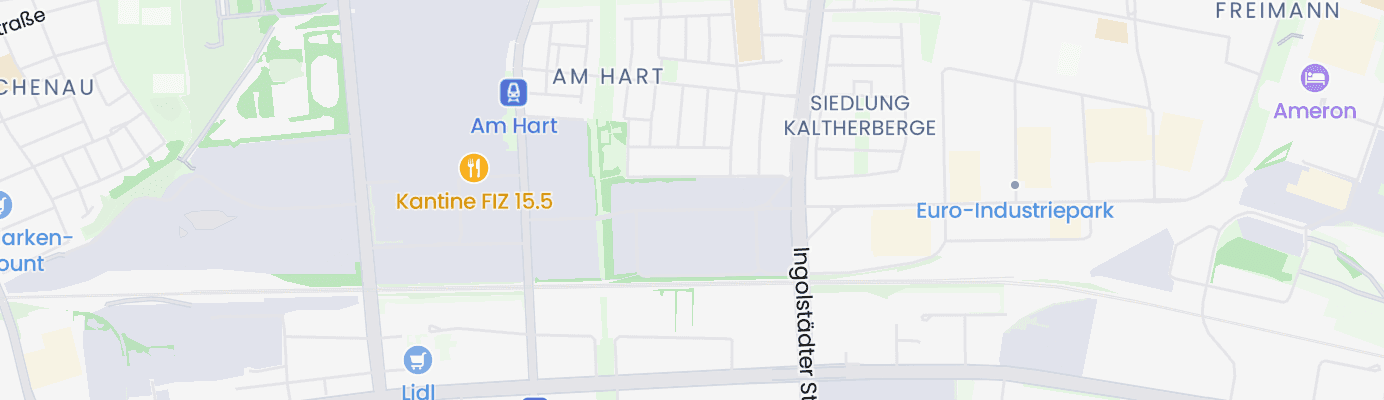 Karte mit dem ungefähren Standort