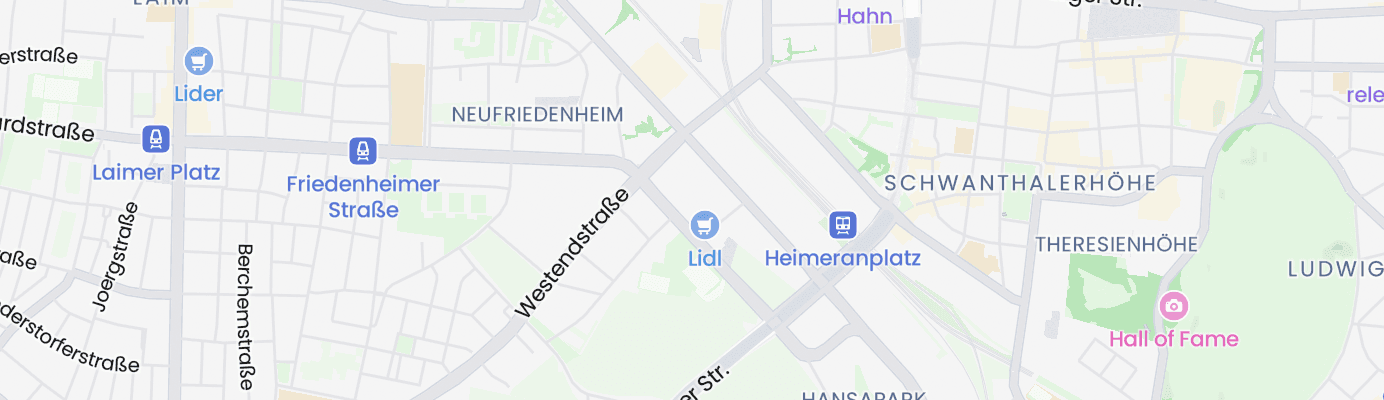 Karte mit dem ungefähren Standort