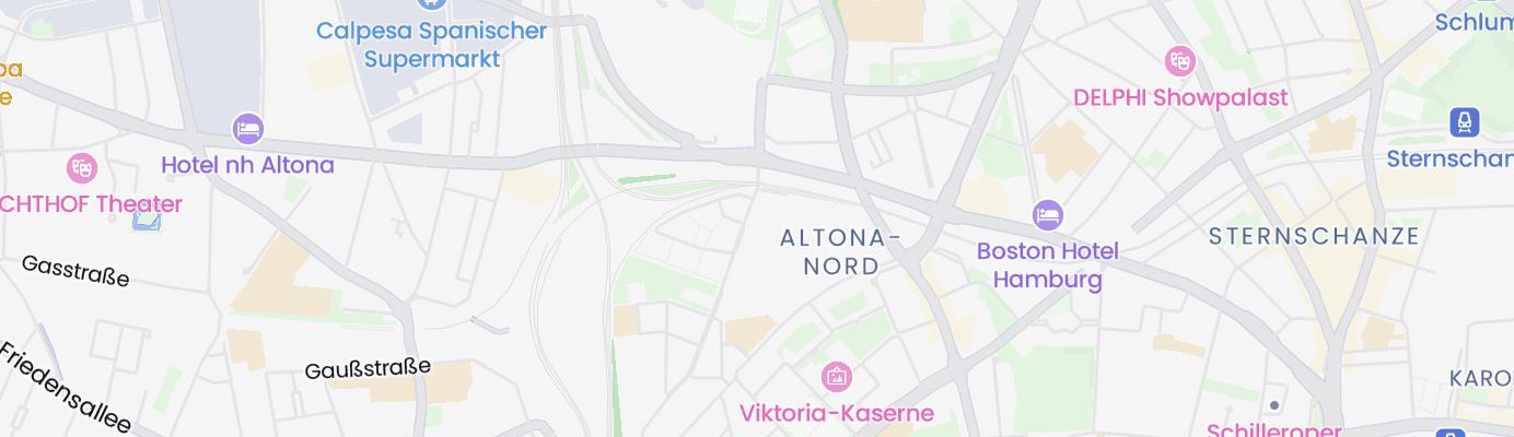 Karte mit dem ungefähren Standort
