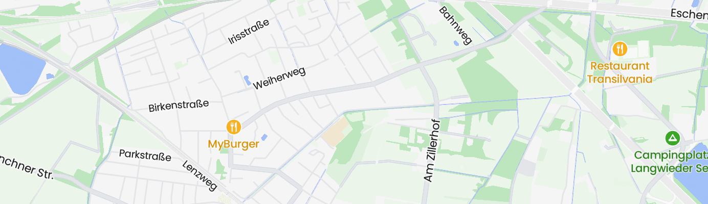 Karte mit dem ungefähren Standort