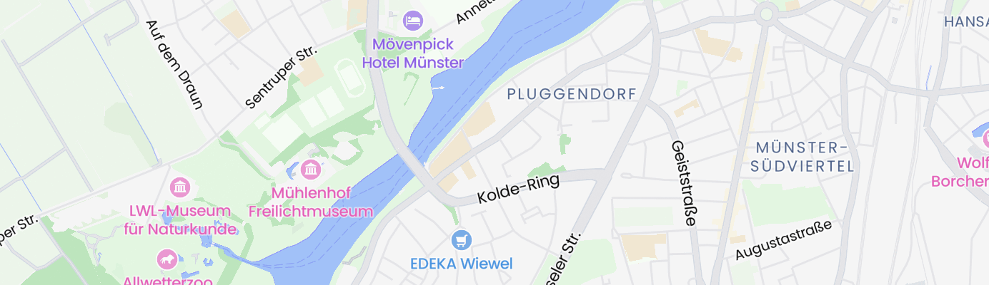 Karte mit dem ungefähren Standort