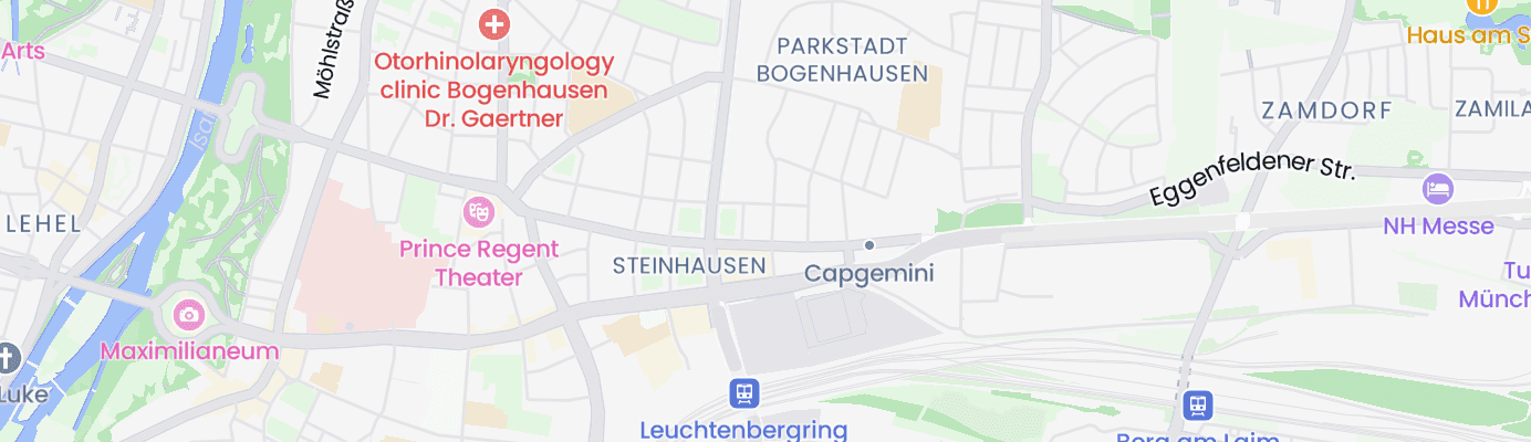 Karte mit dem ungefähren Standort