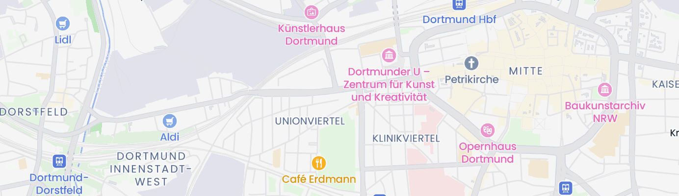 Karte mit dem ungefähren Standort