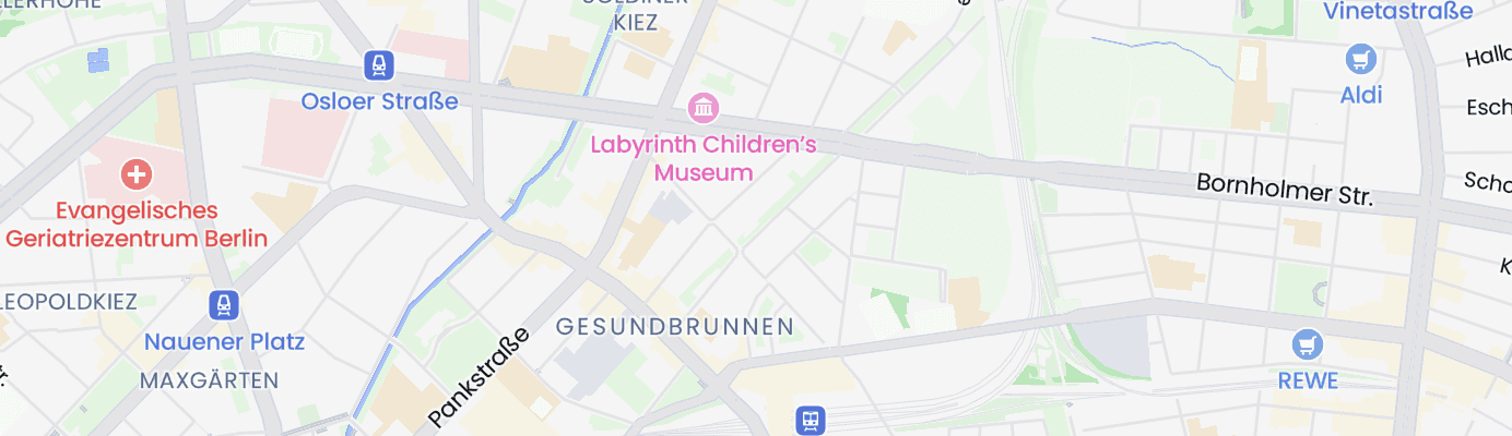 Karte mit dem ungefähren Standort
