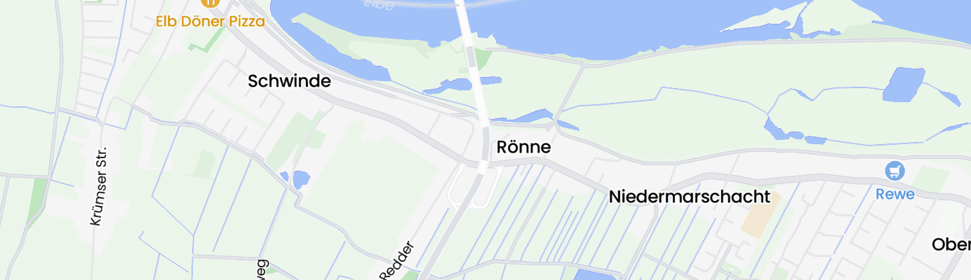 Karte mit dem ungefähren Standort