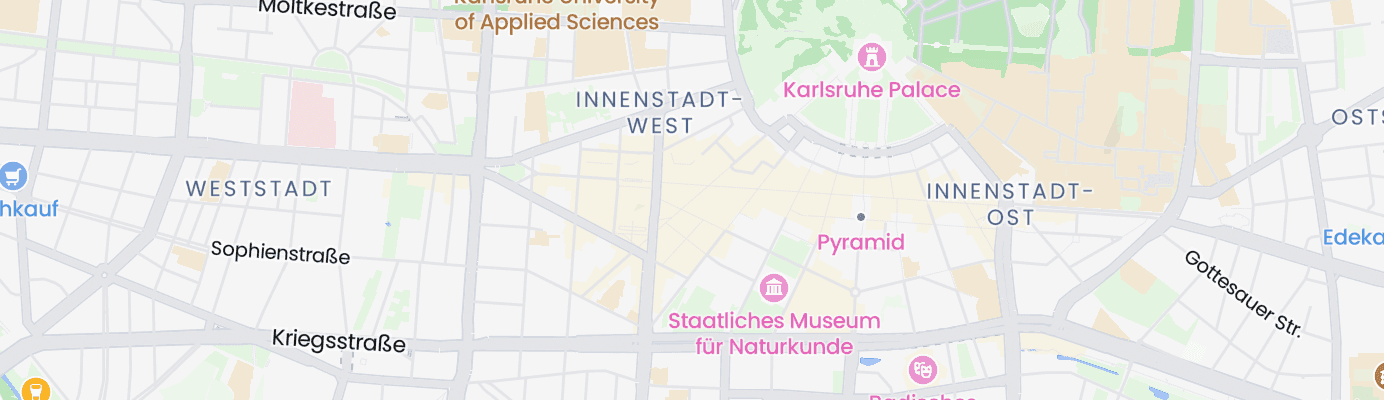 Karte mit dem ungefähren Standort