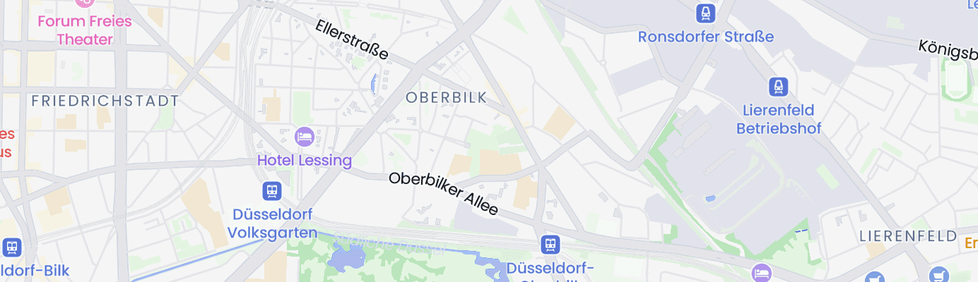Karte mit dem ungefähren Standort
