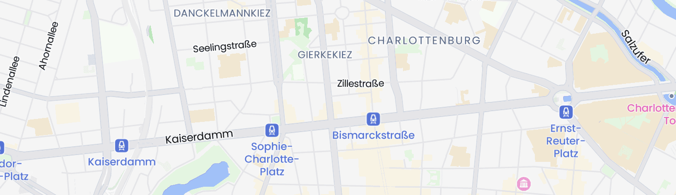 Karte mit dem ungefähren Standort