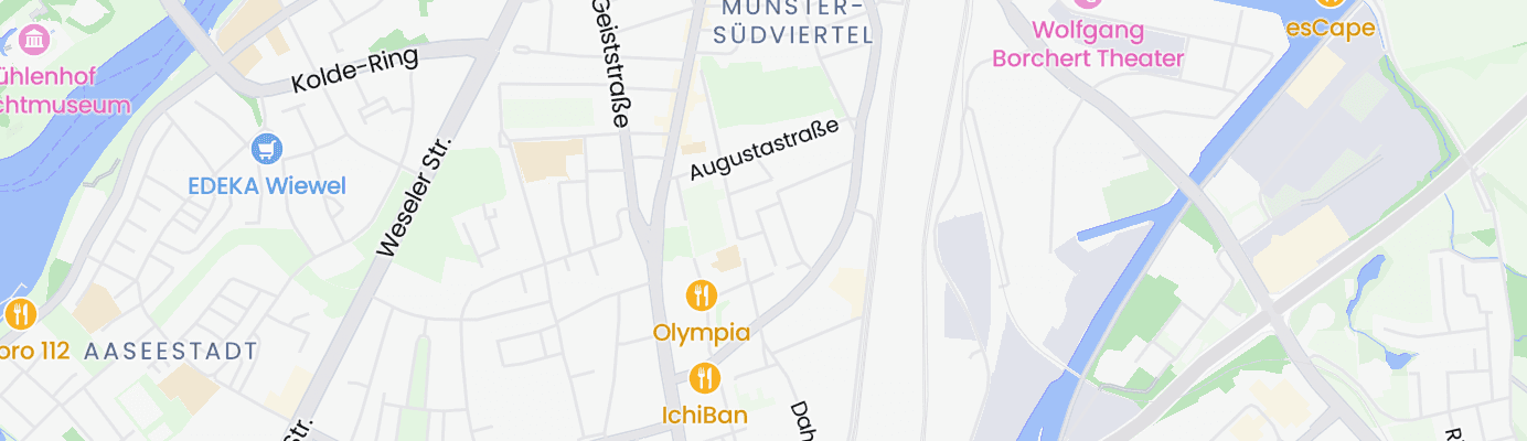Karte mit dem ungefähren Standort