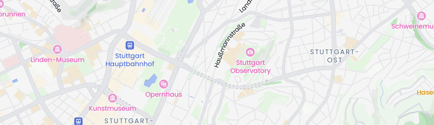 Karte mit dem ungefähren Standort