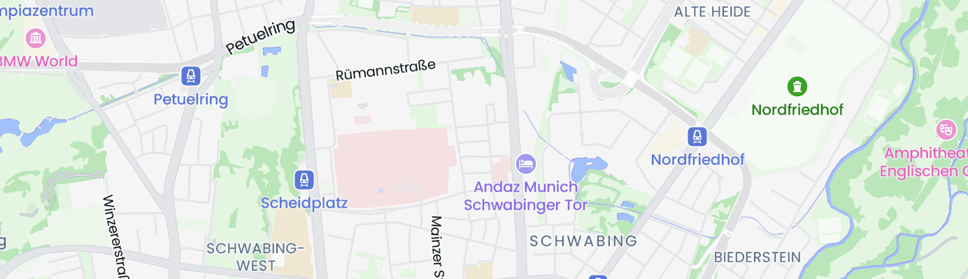 Karte mit dem ungefähren Standort