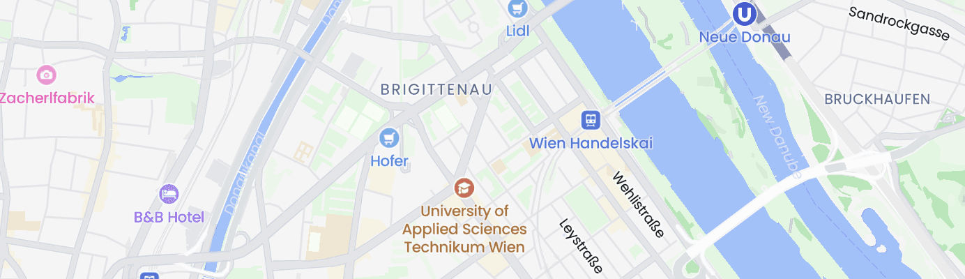 Karte mit dem ungefähren Standort