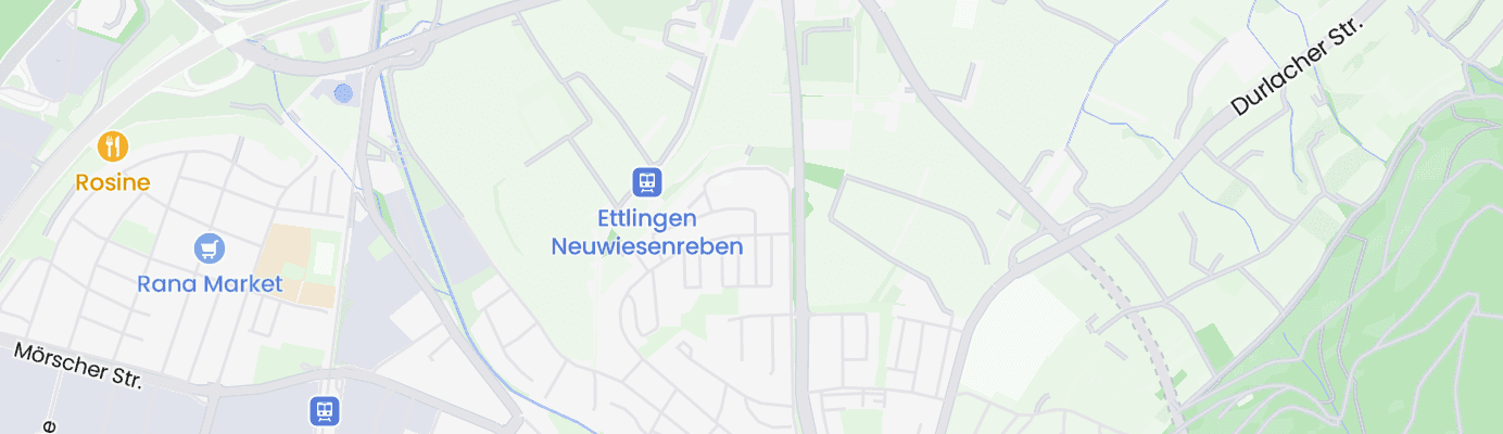 Karte mit dem ungefähren Standort