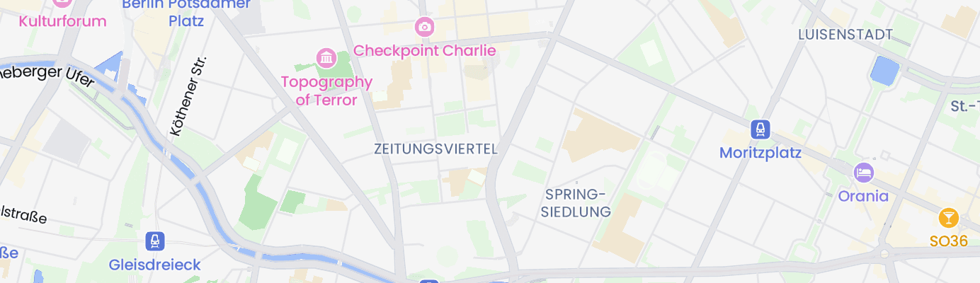 Karte mit dem ungefähren Standort